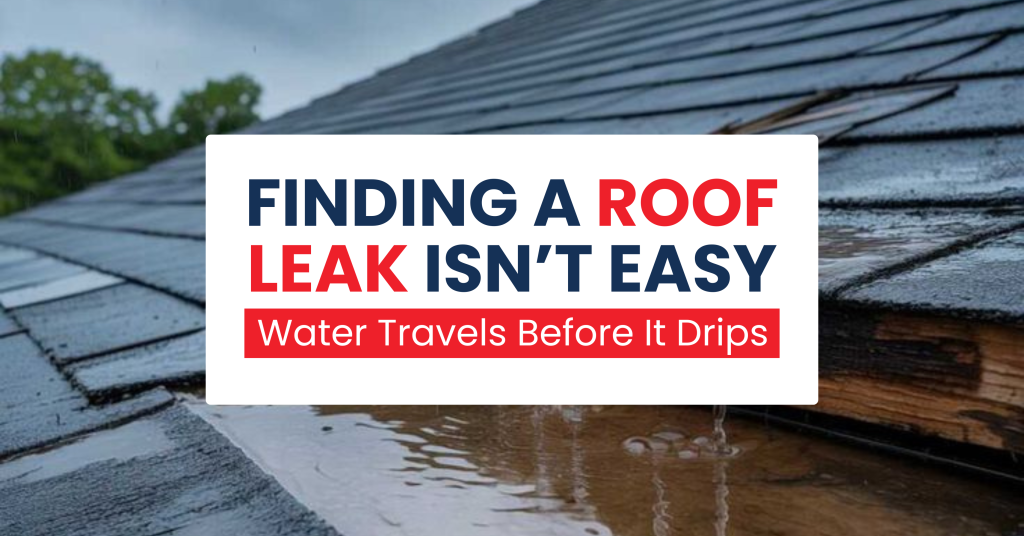 How to Find the Source of a Roof Leak in Your NJ Home?