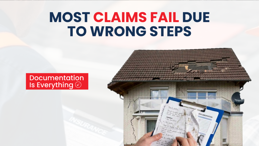 most claims fails due to wrong steps